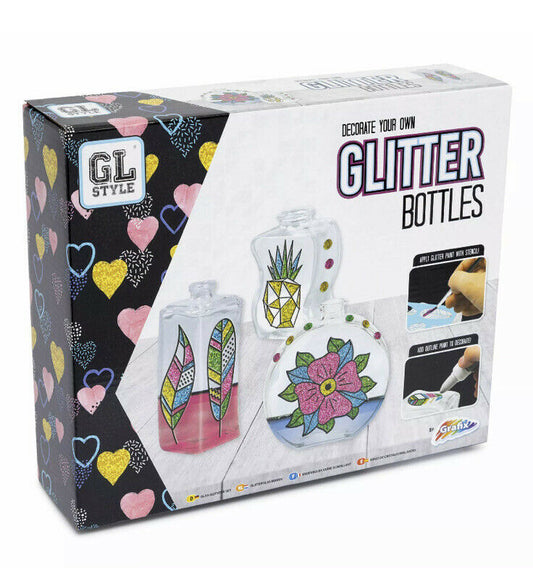 Decorate Your Own Glitter Bottles