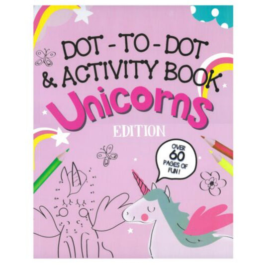 Dot-to-Dot Activity Book Unicorns Edition