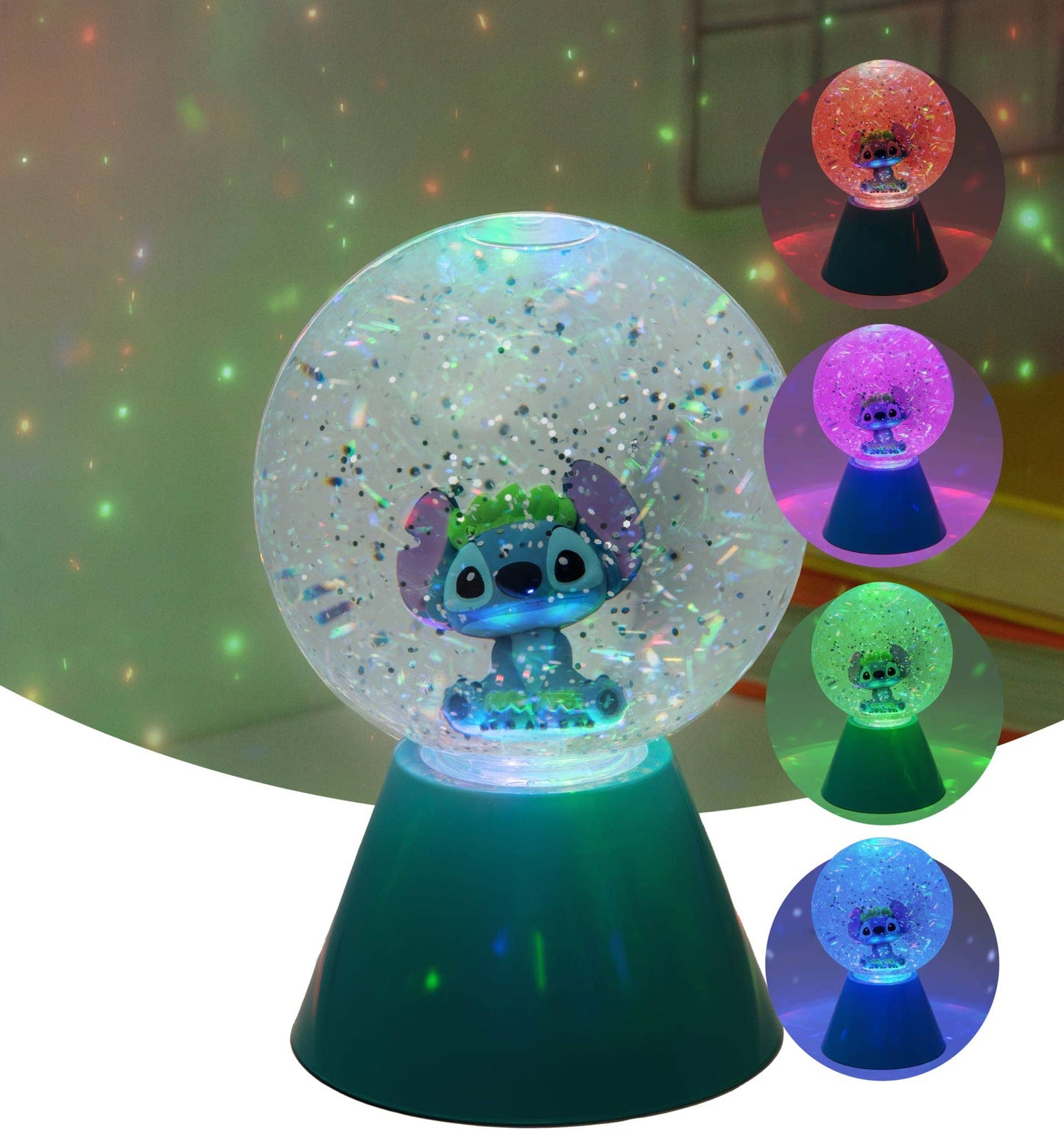 Stitch LED Glitter Ball