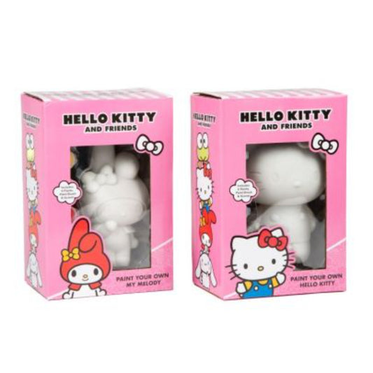 Hello Kitty Paint your own Figure - 2 Designs