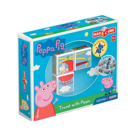 Geomag Magicube Travel With Peppa Pig 3 Cubes