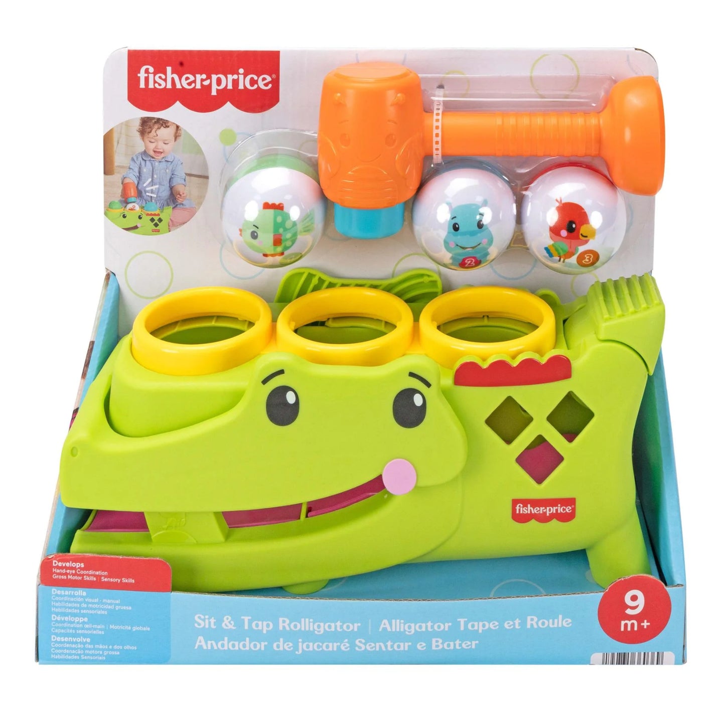 Fisher Price Sit & Trap Rolligator