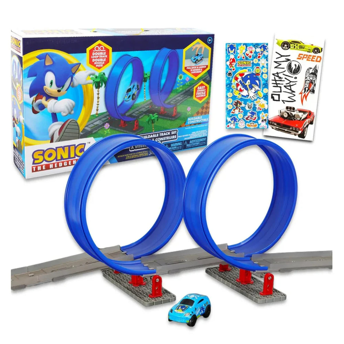 Sonic Turbo Speed Buildable Track Set