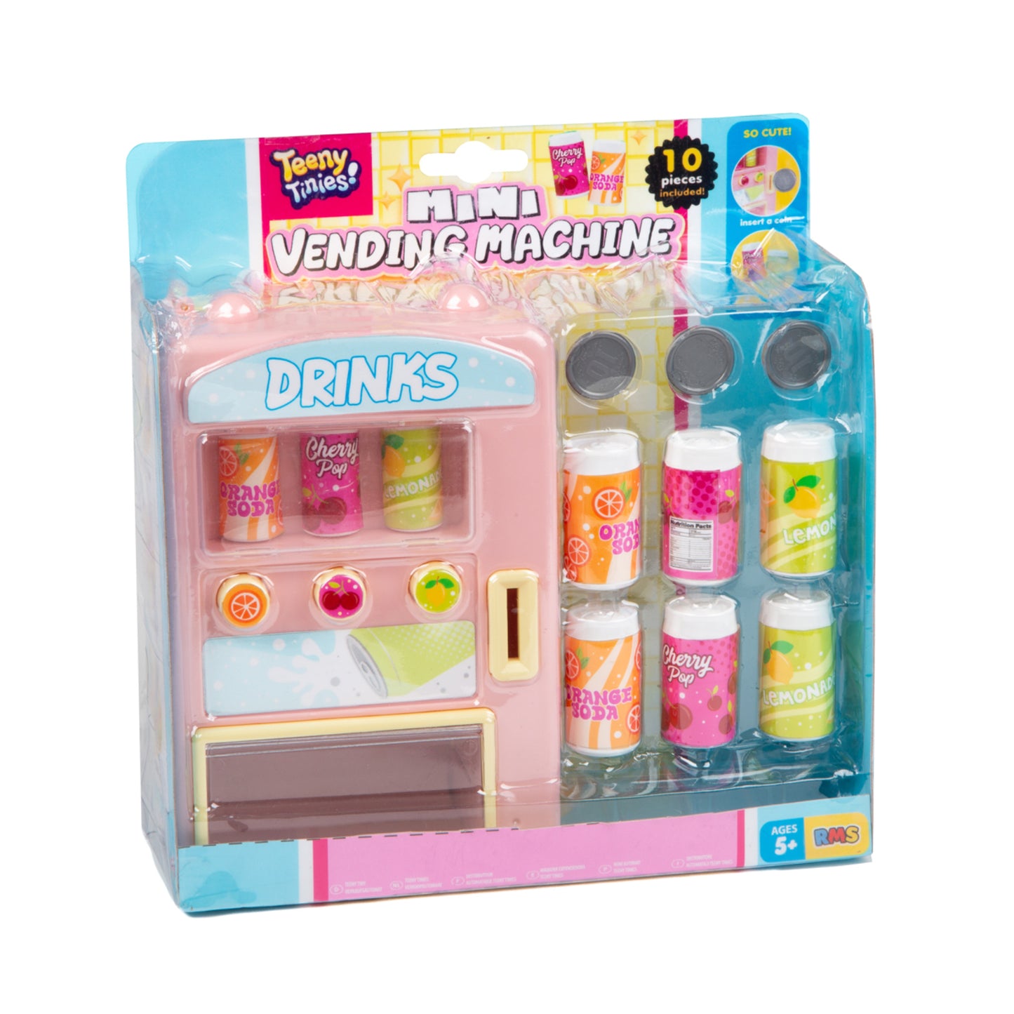 Teeny Tinies - Mini Drinks Vending Machine