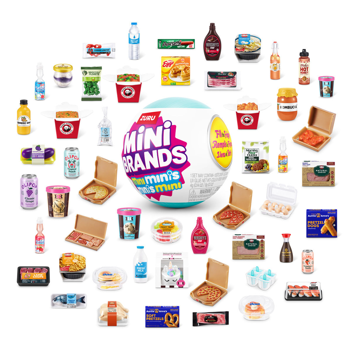 Mini Brands Fill the Fridge Ball