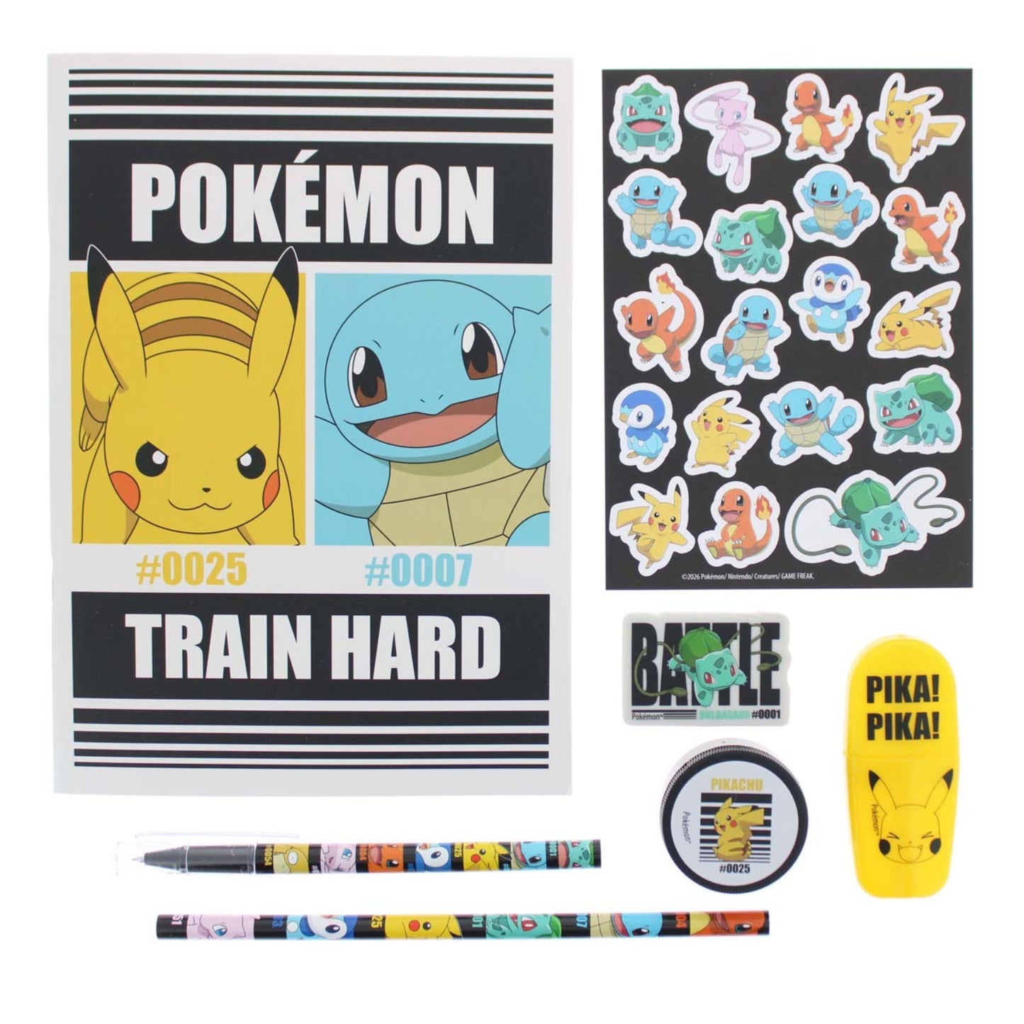 Pokemon Super Stationary Set