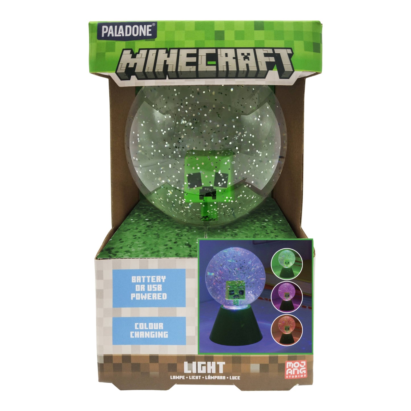 Minecraft LED Glitter Ball