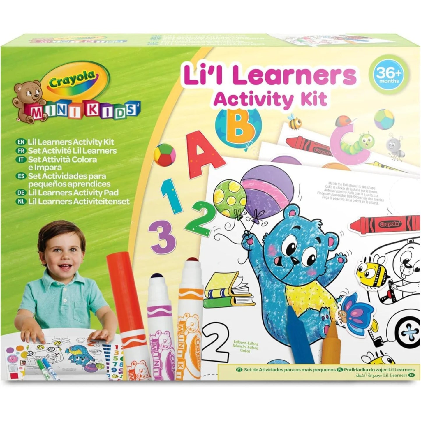 Crayola Mini Kids Li'l Learners Activity Kit