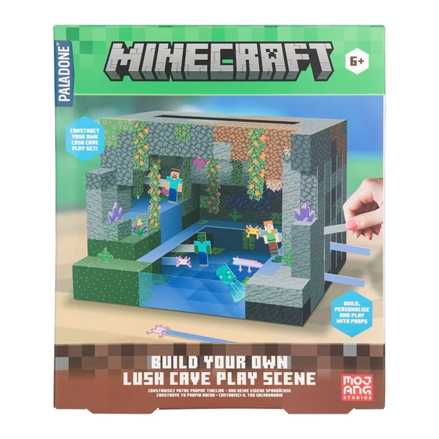 Minecraft Build Your Own Lush Cave Play Scene
