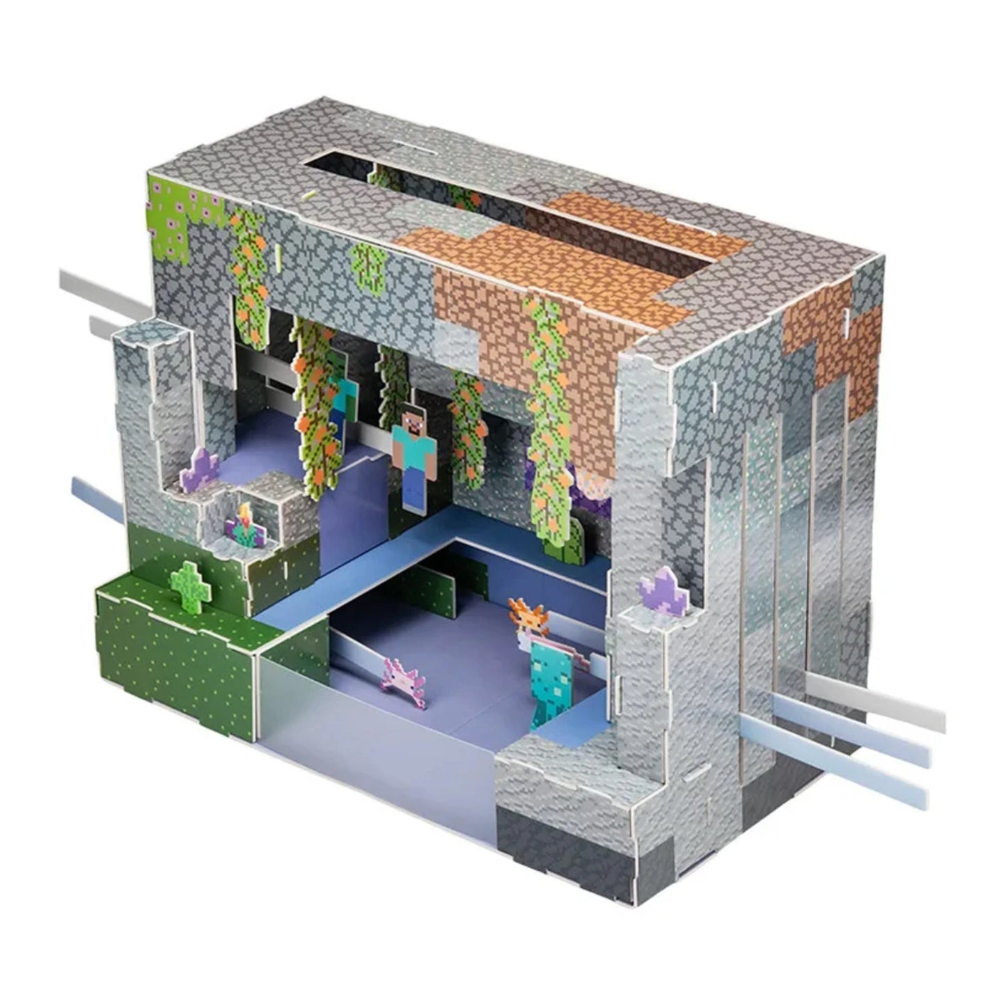Minecraft Build Your Own Lush Cave Play Scene