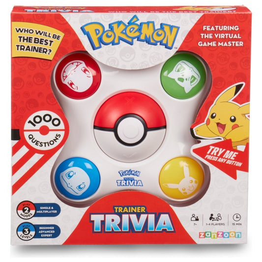 Pokemon Trainer Trivia Quiz Game