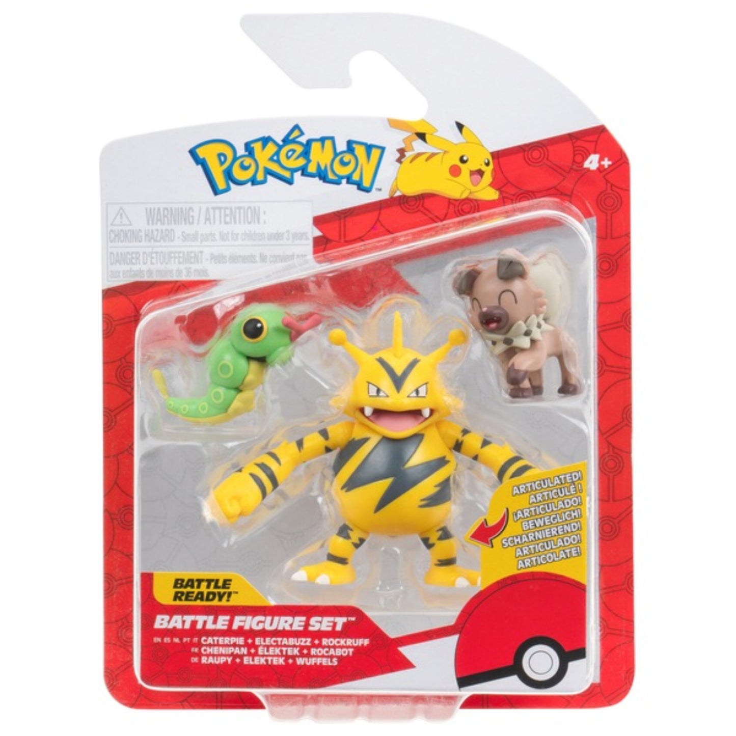 Pokemon Battle Feature Figures - 3 Pack - Multiple Designs