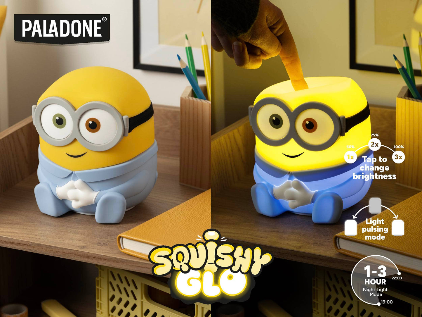 Bob SquishyGlo Silicone Light Rechargeable