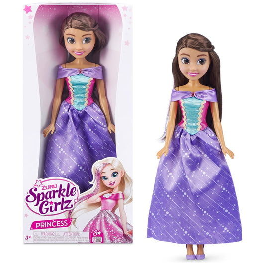 Zuru Sparkle Girlz 45cm Princess Doll Brunette
