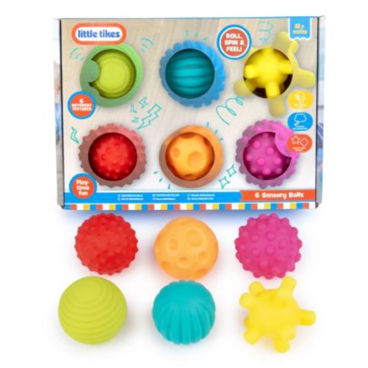 Little Tikes 6 Sensory Balls