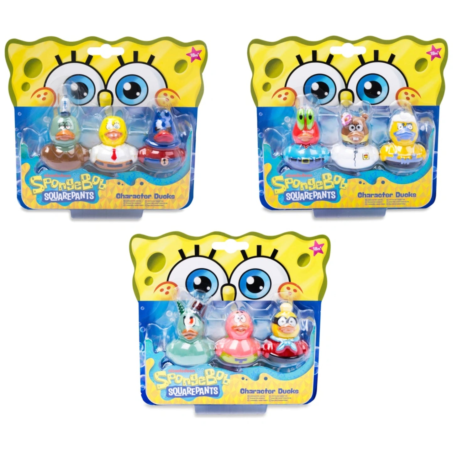 Spongebob Character Ducks