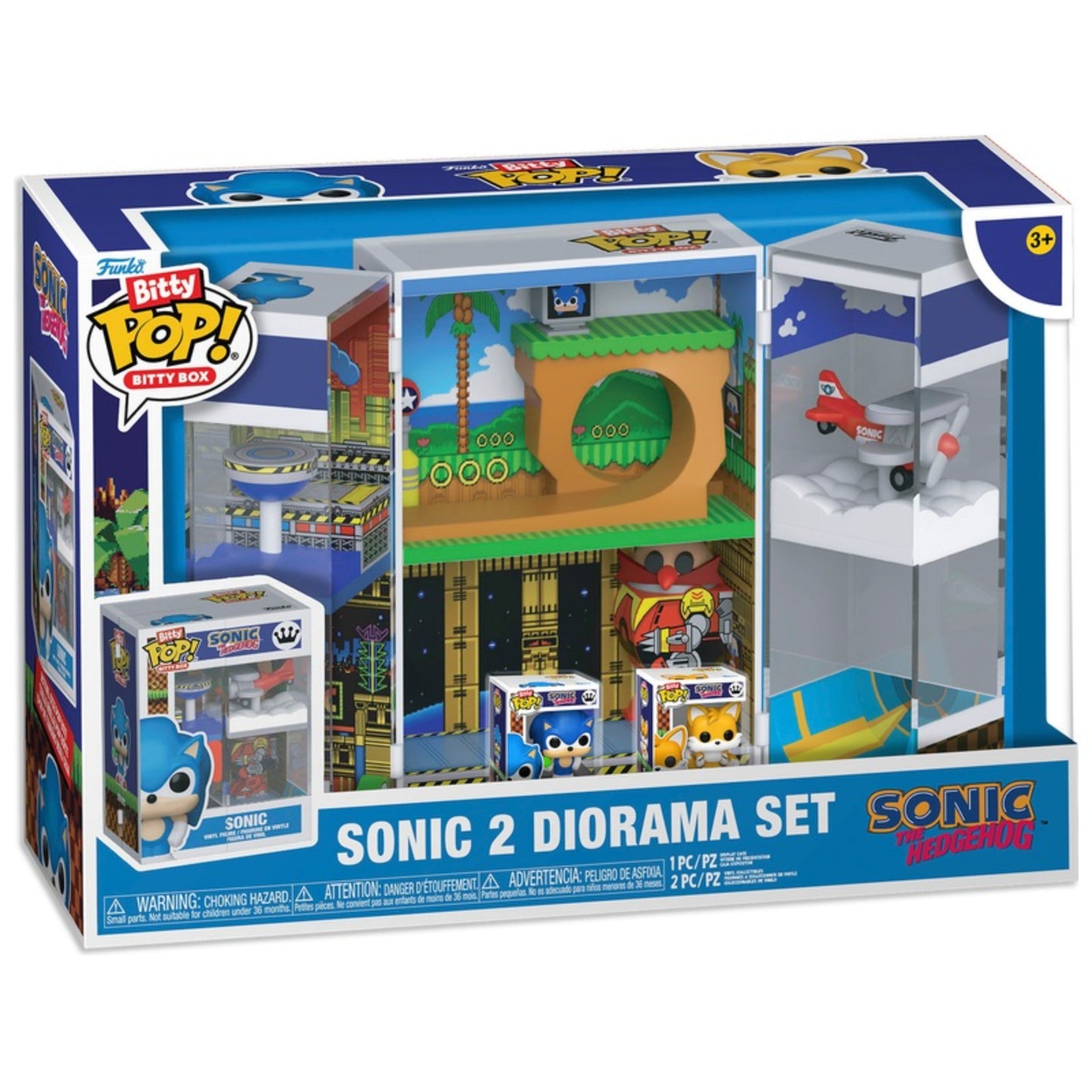 Bitty Pop! Sonic 2 Diorama Set