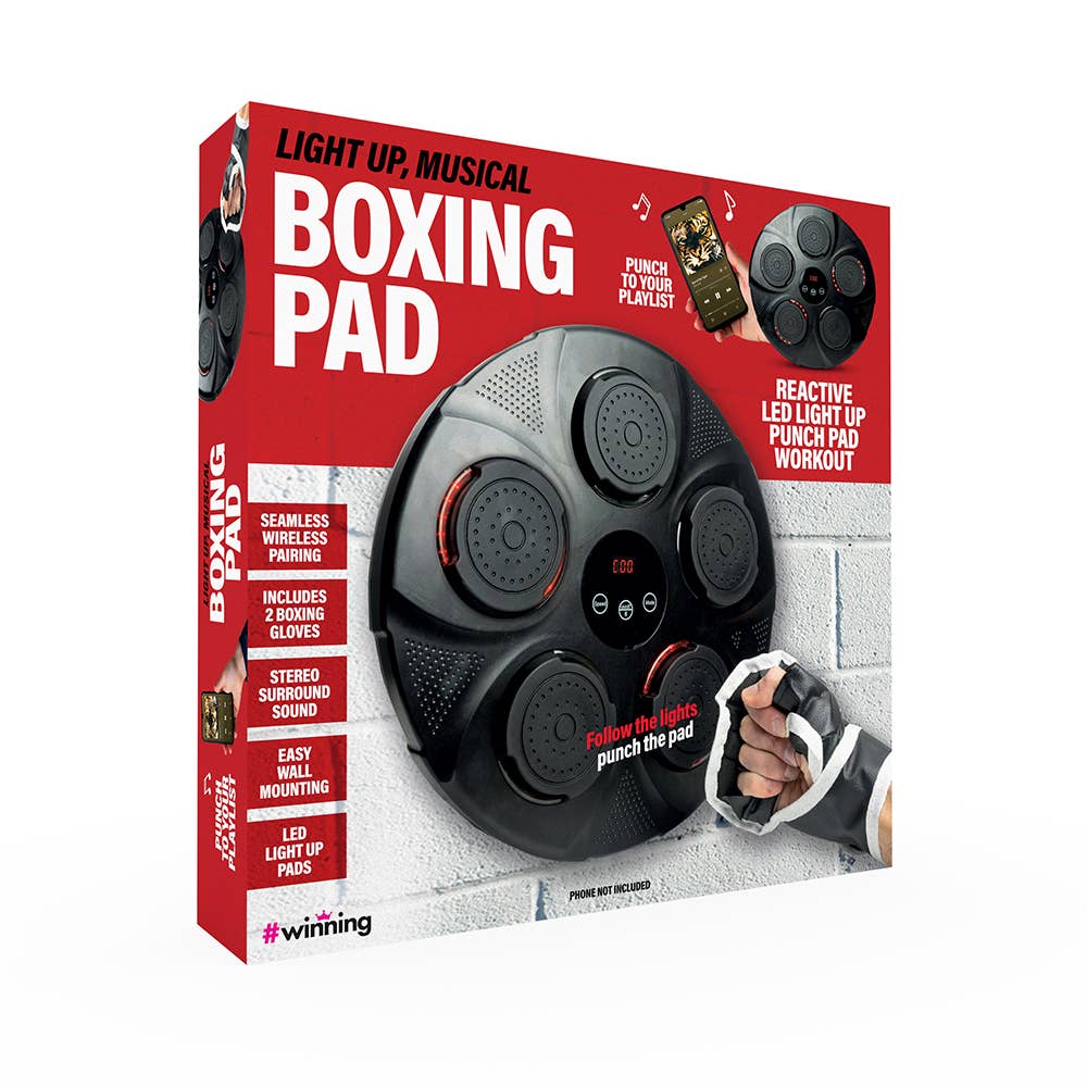 Light Up Musical Boxing Pad