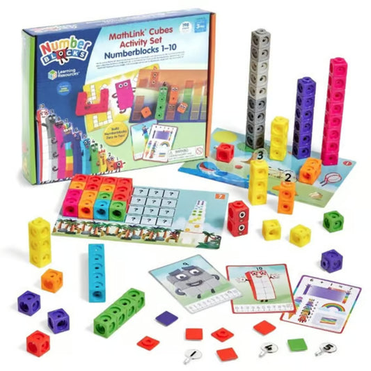 Numberblocks Mathlink Cubes Activity Set