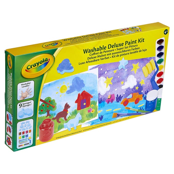 Crayola Washable Deluxe Paint Kit