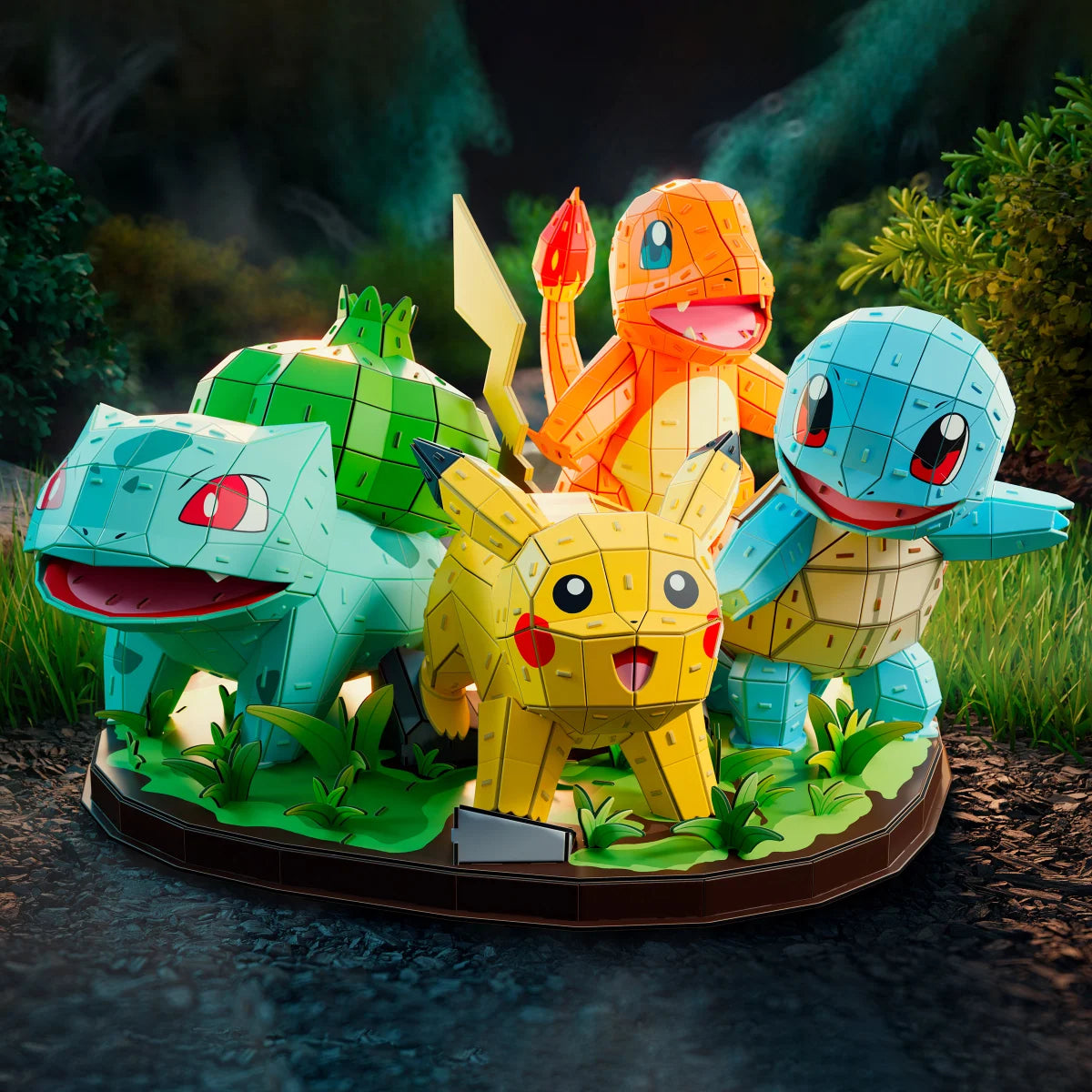 4D Build Pokemon Kanto Region 4 Pack