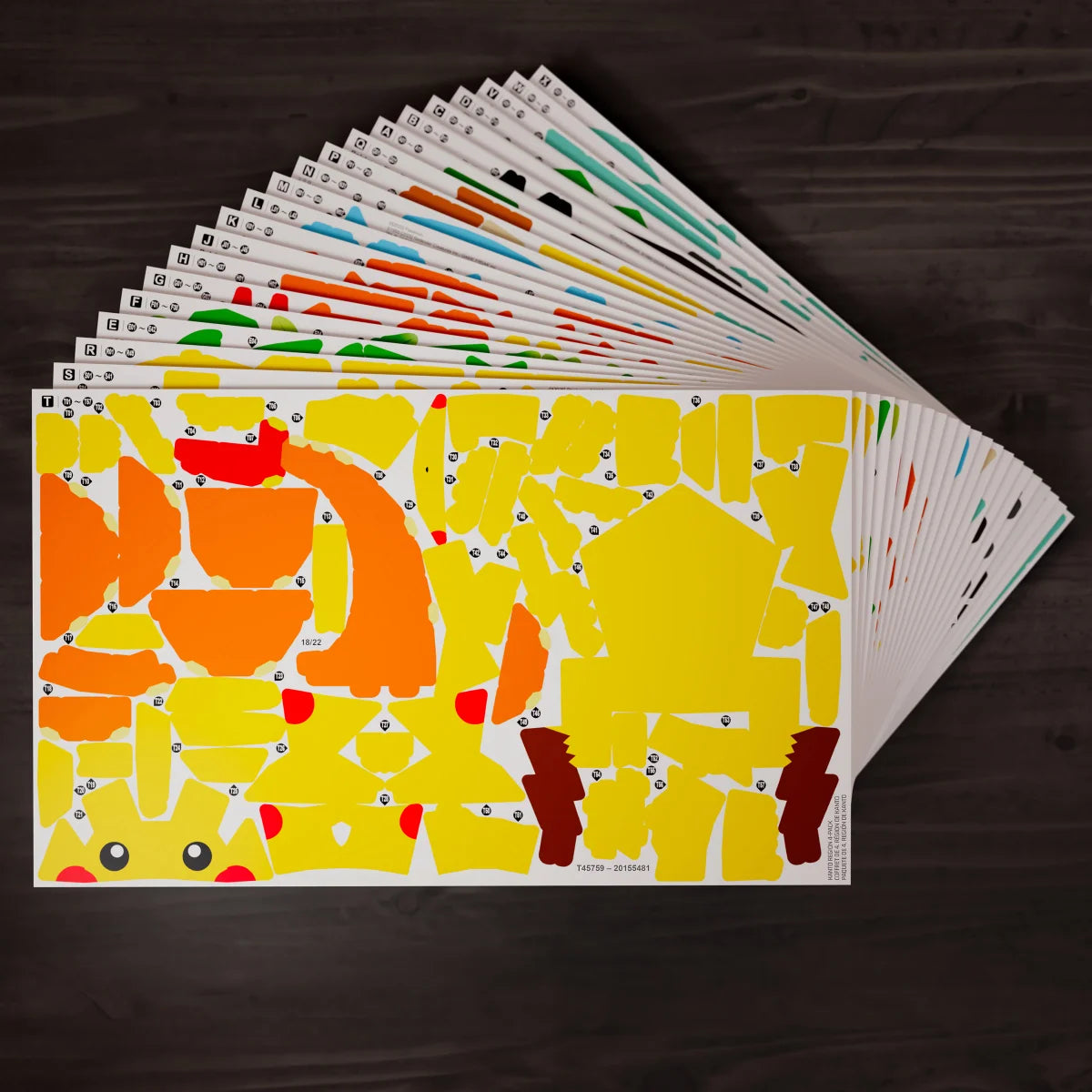 4D Build Pokemon Kanto Region 4 Pack