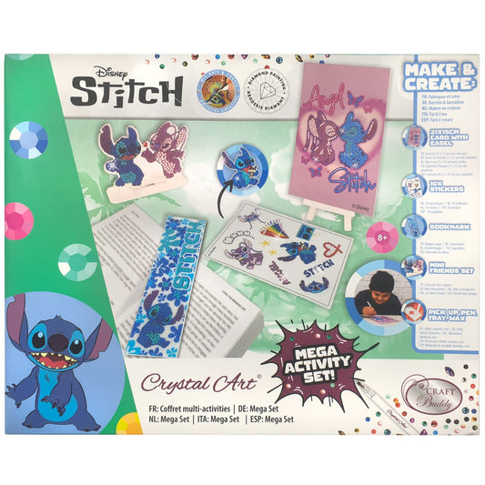 Stitch Crystal Art Mega Activity Set