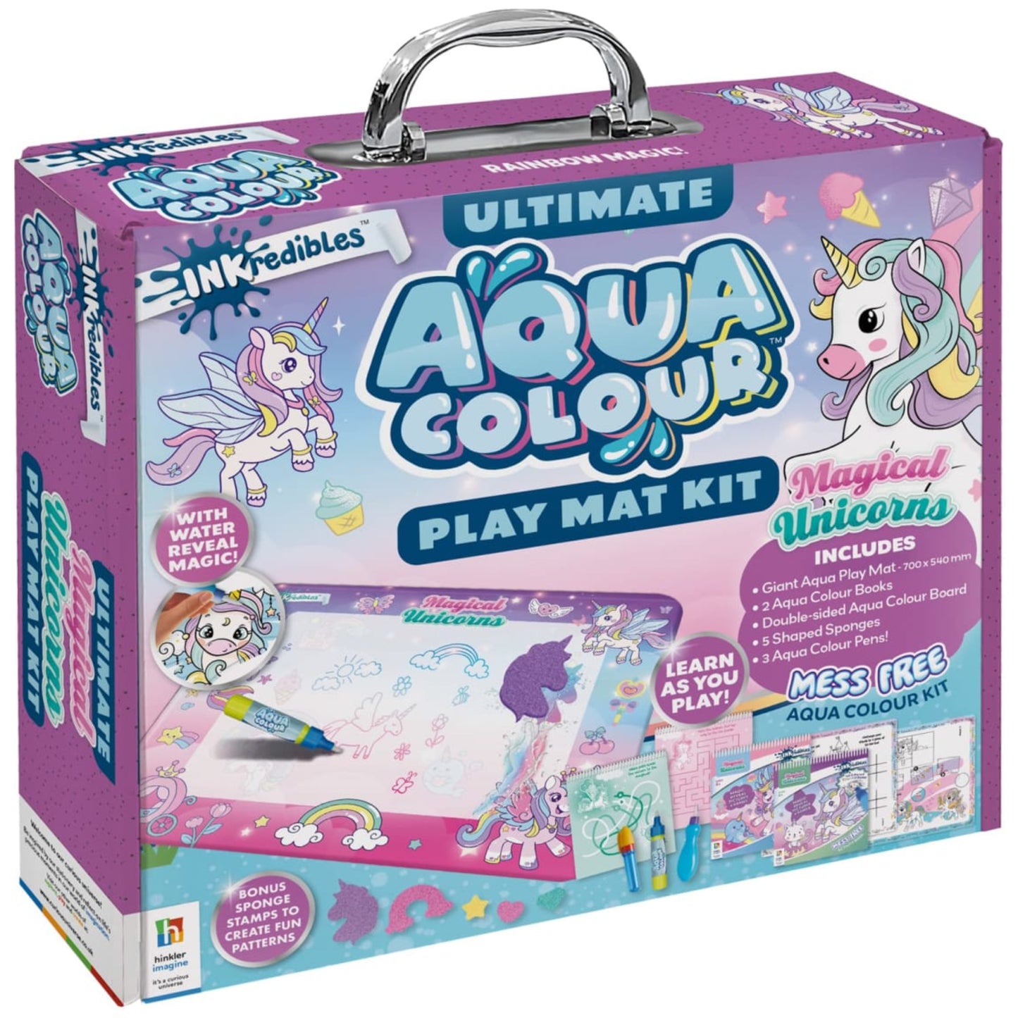 Ultimate Aqua Colour Play Mat Kit - Unicorn