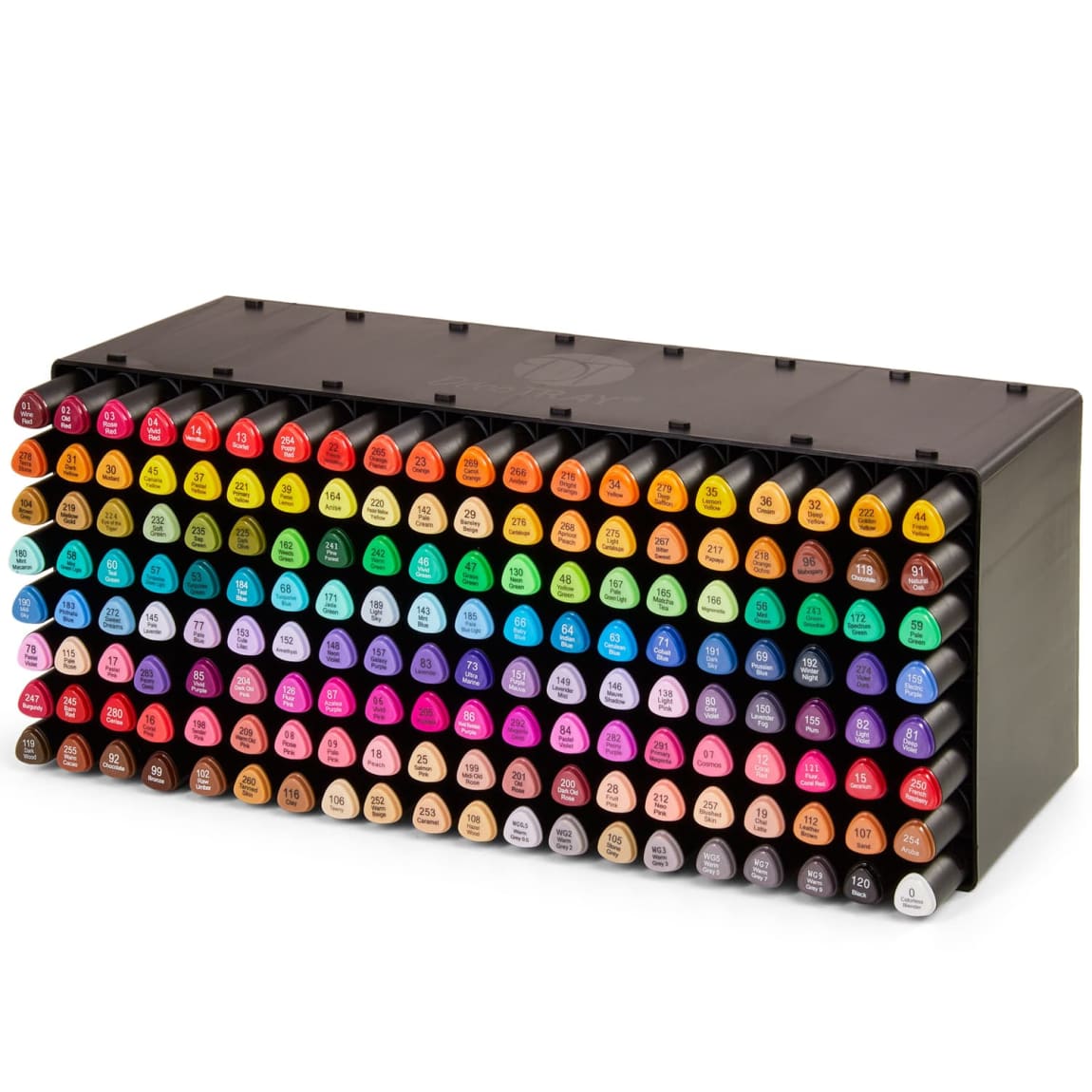 XXL DecoTime Basetray Twin Markers 160pk