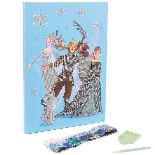 Frozen Crystal Canvas Art