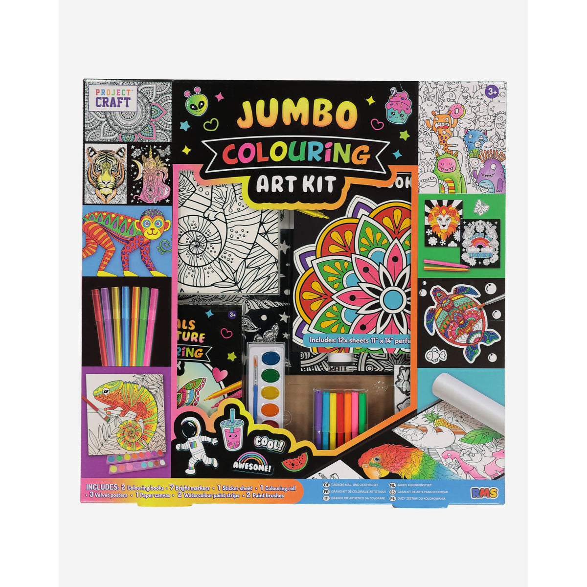 Jumbo Colouring Art Kit