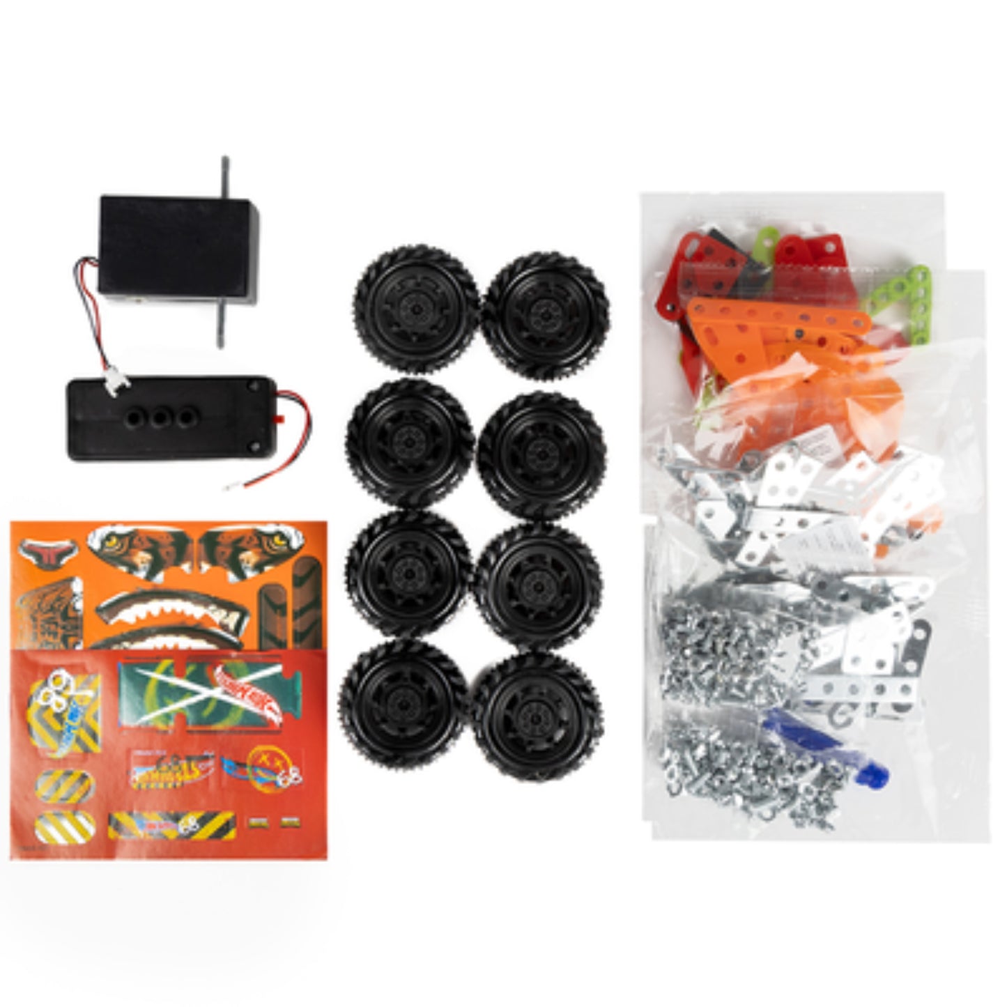 Hot Wheels Monster Trucks 2 Metal Build and Customise Kits