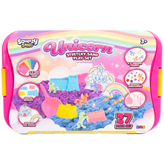 Unicorn Stretchy Sand Play Set