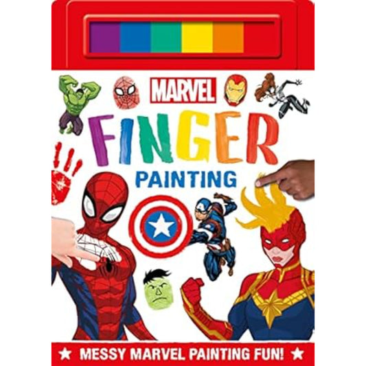 Marvel Finger Painting