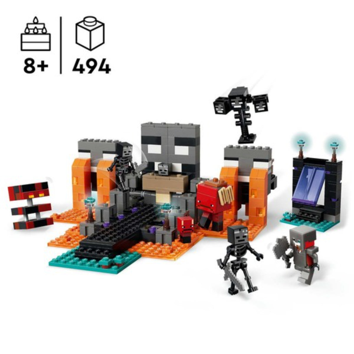 Lego Minecraft Wither Battle