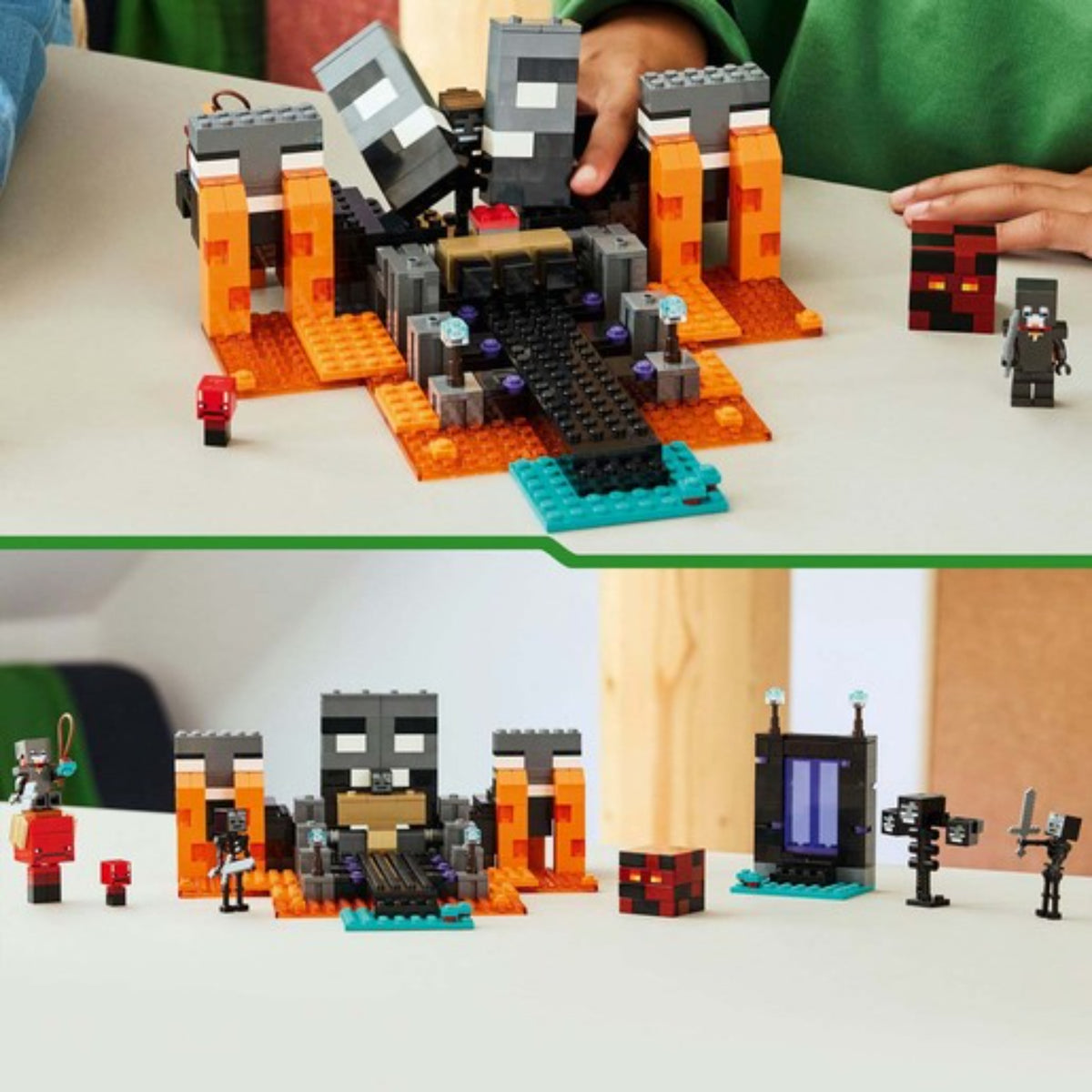 Lego Minecraft Wither Battle
