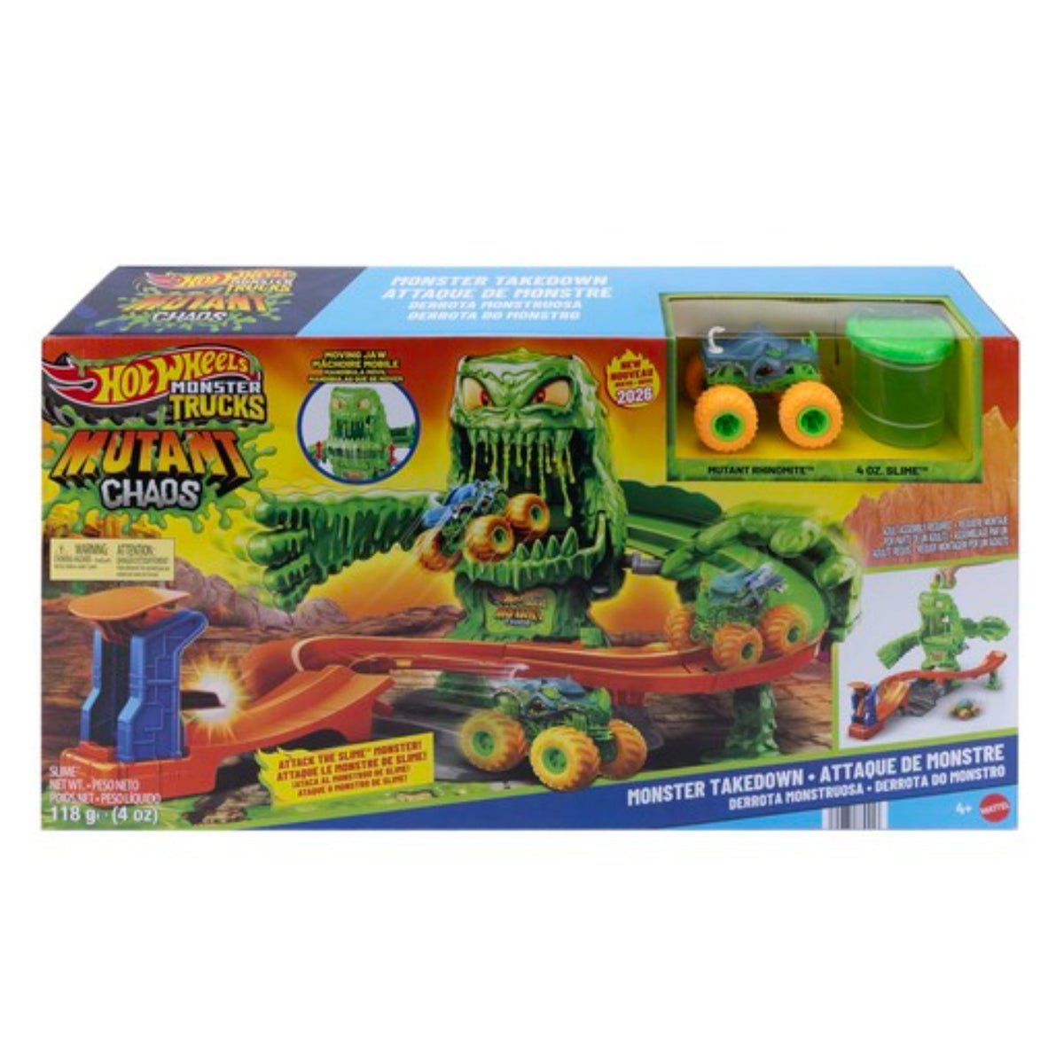 Hot Wheels Mutant Chaos Attack the Slime