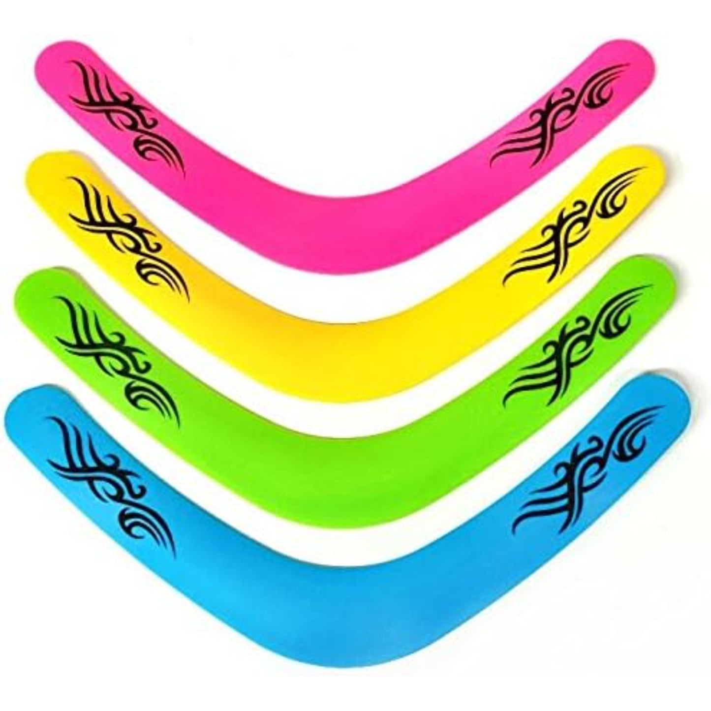 Plastic Boomerang Neon Colour