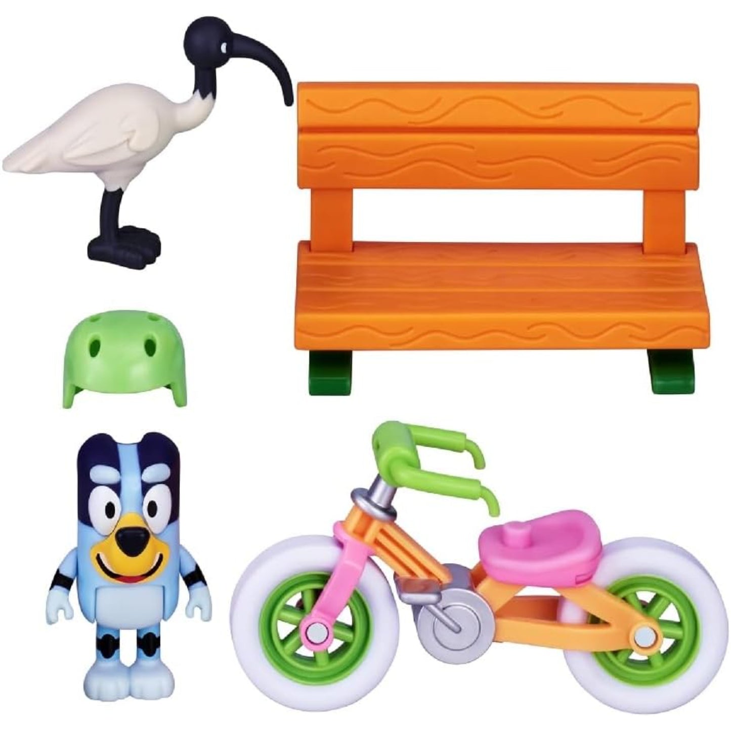 Bluey Bike Figure Set