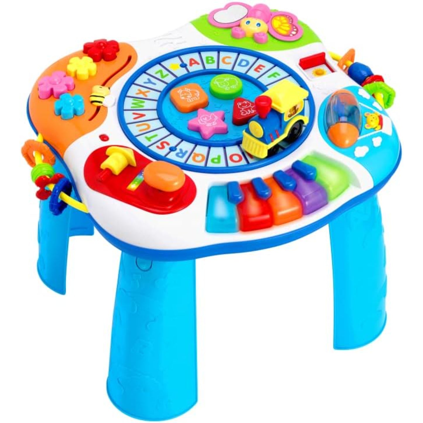Winfun Letter Train and Piano Activity Table