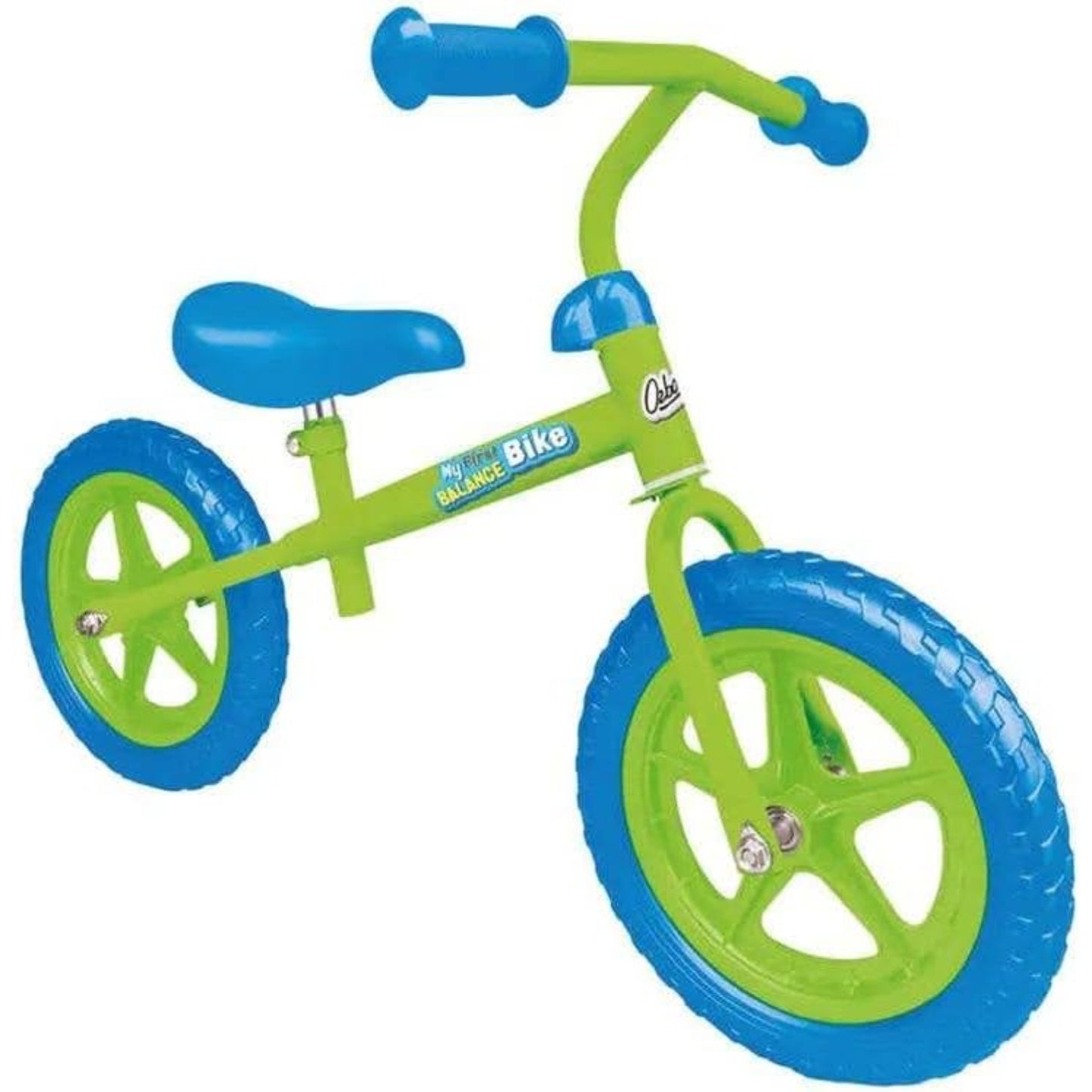MY FIRST BALANCE BIKE - GREEN-BLUE
