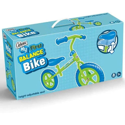 MY FIRST BALANCE BIKE - GREEN-BLUE