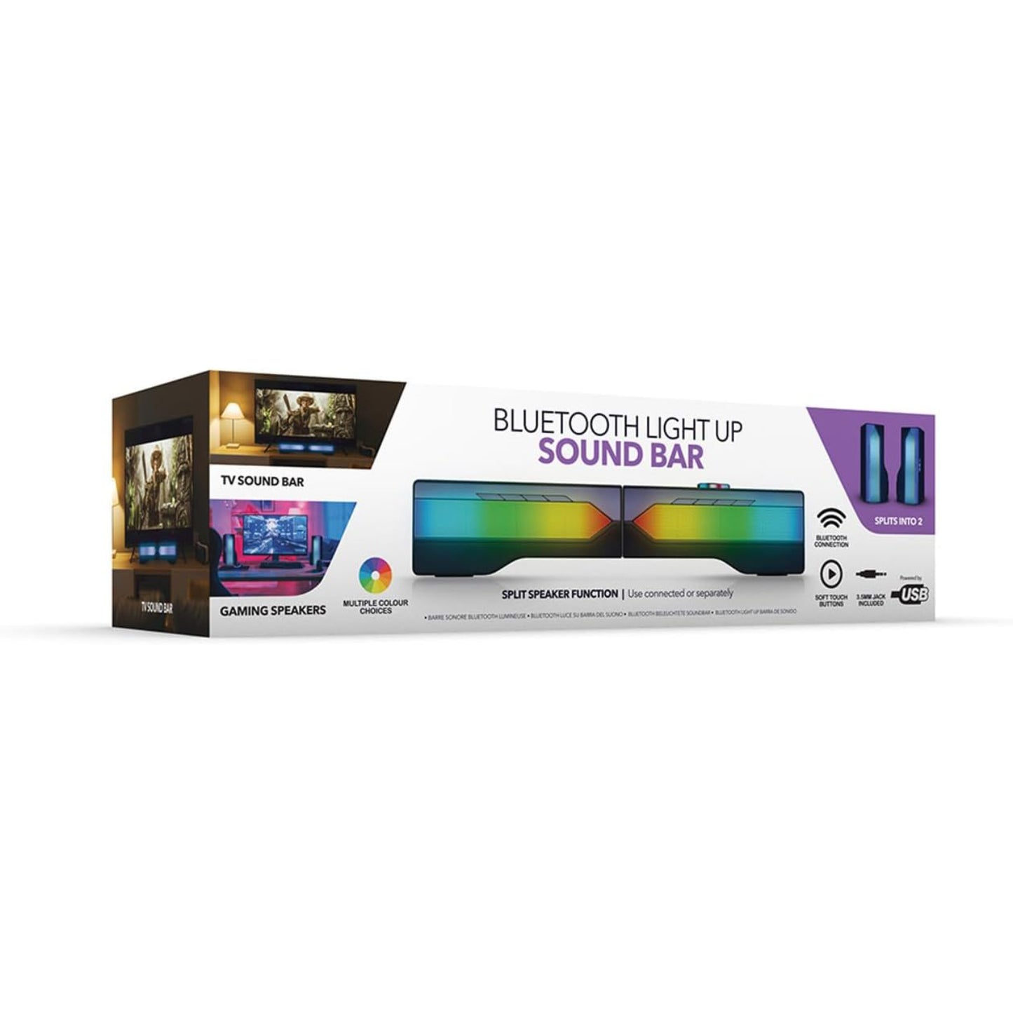 Wireless Light Up Sound Bar