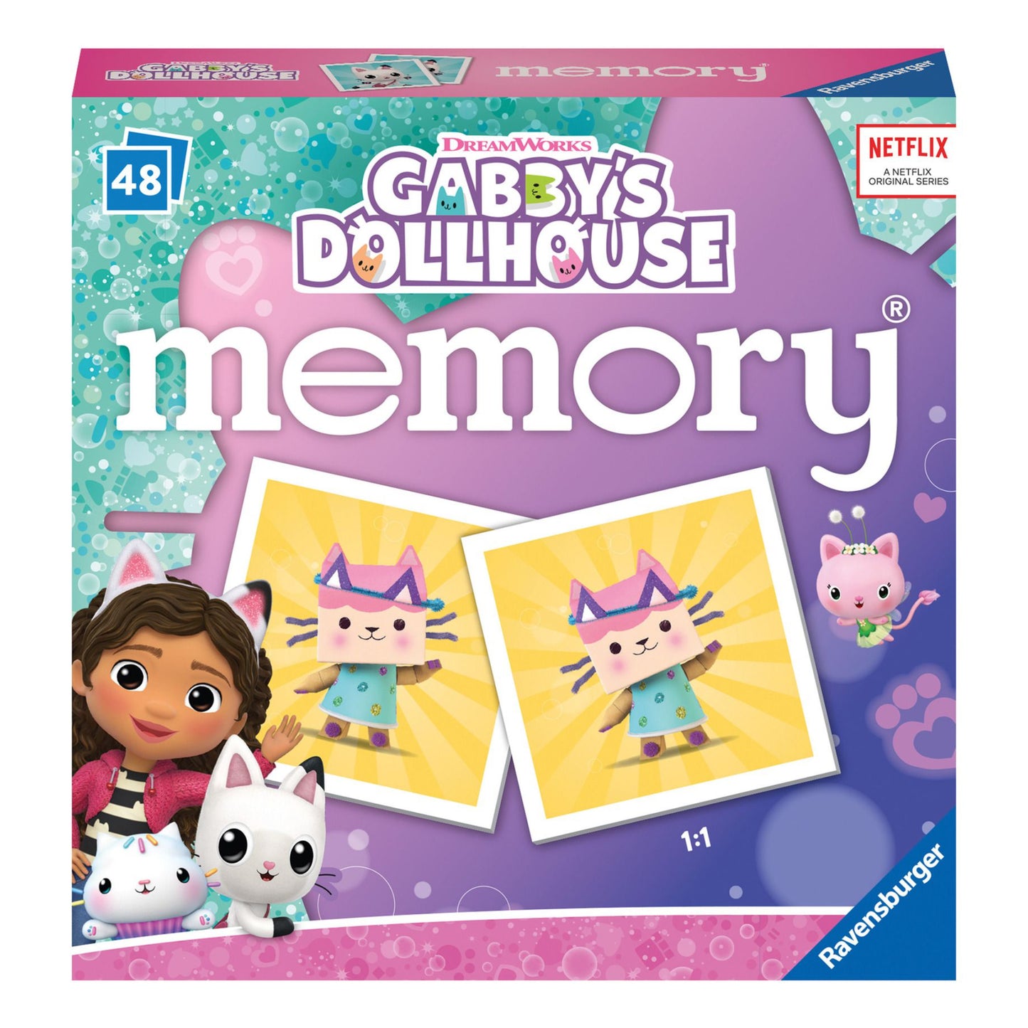 Gabby's Dollhouse Mini Memory Game