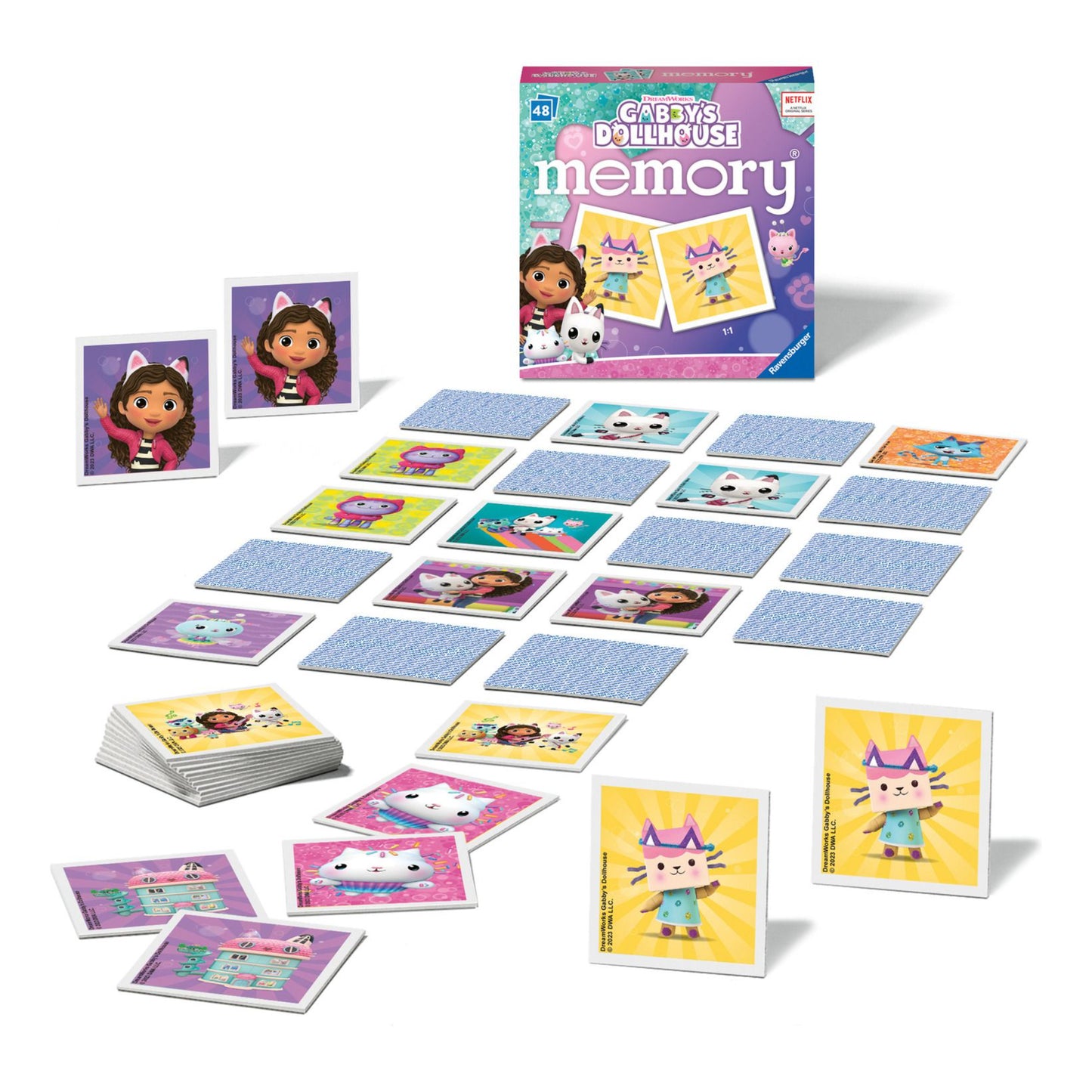 Gabby's Dollhouse Mini Memory Game