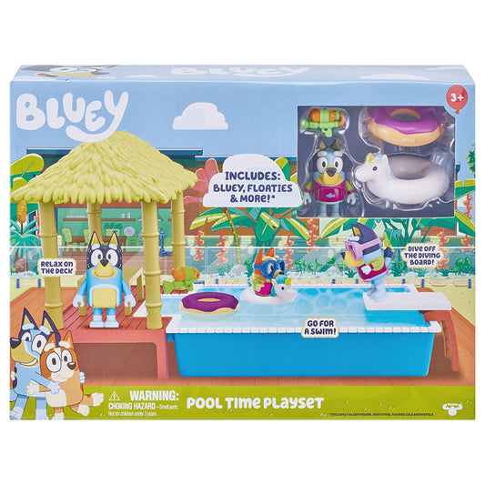 Bluey Pool Time Playset