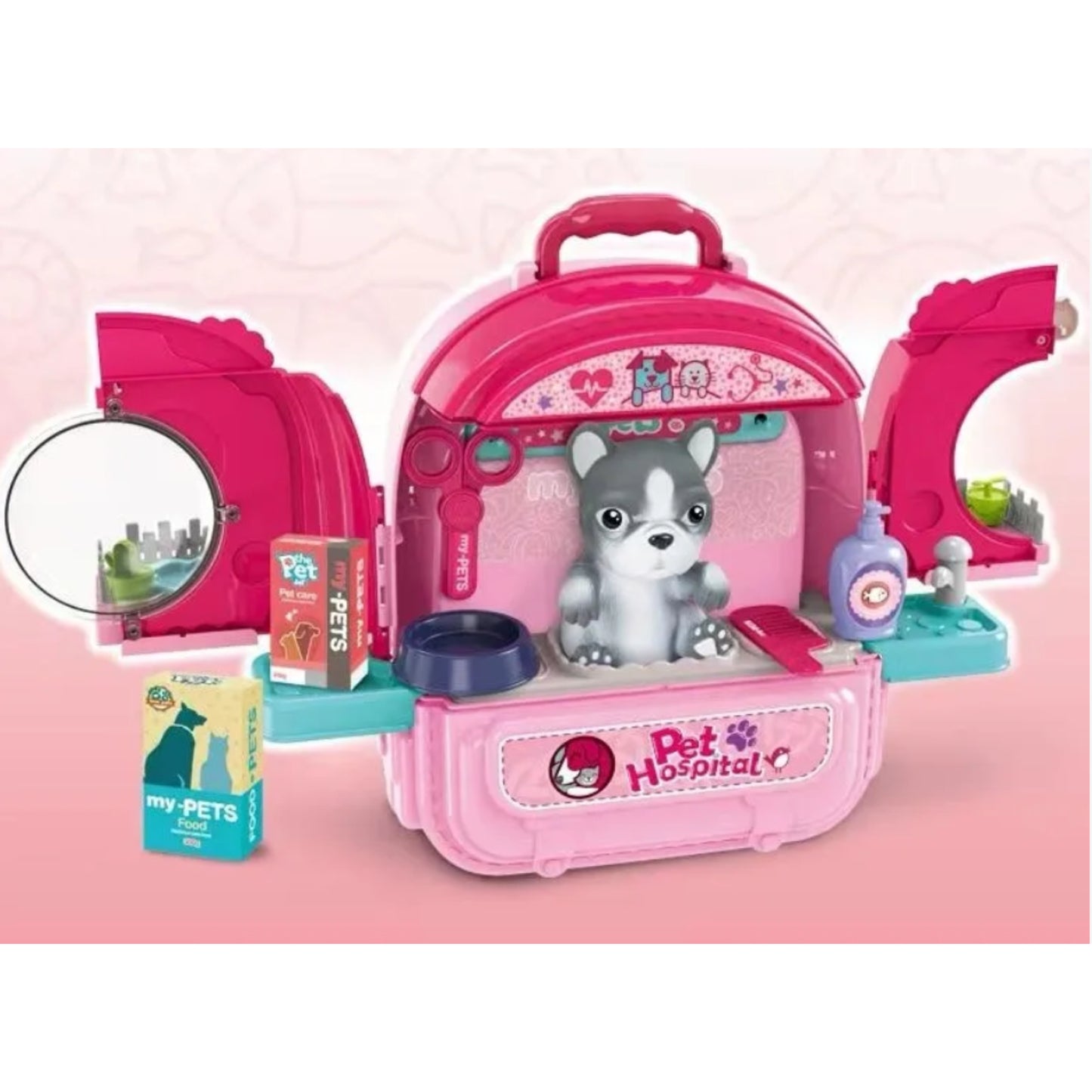 Pets Hospital Kids Bag - Pink