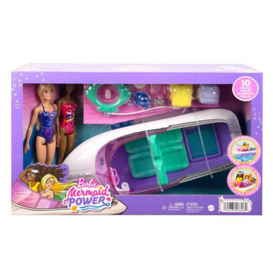 Barbie Mermaid Power Boat Set