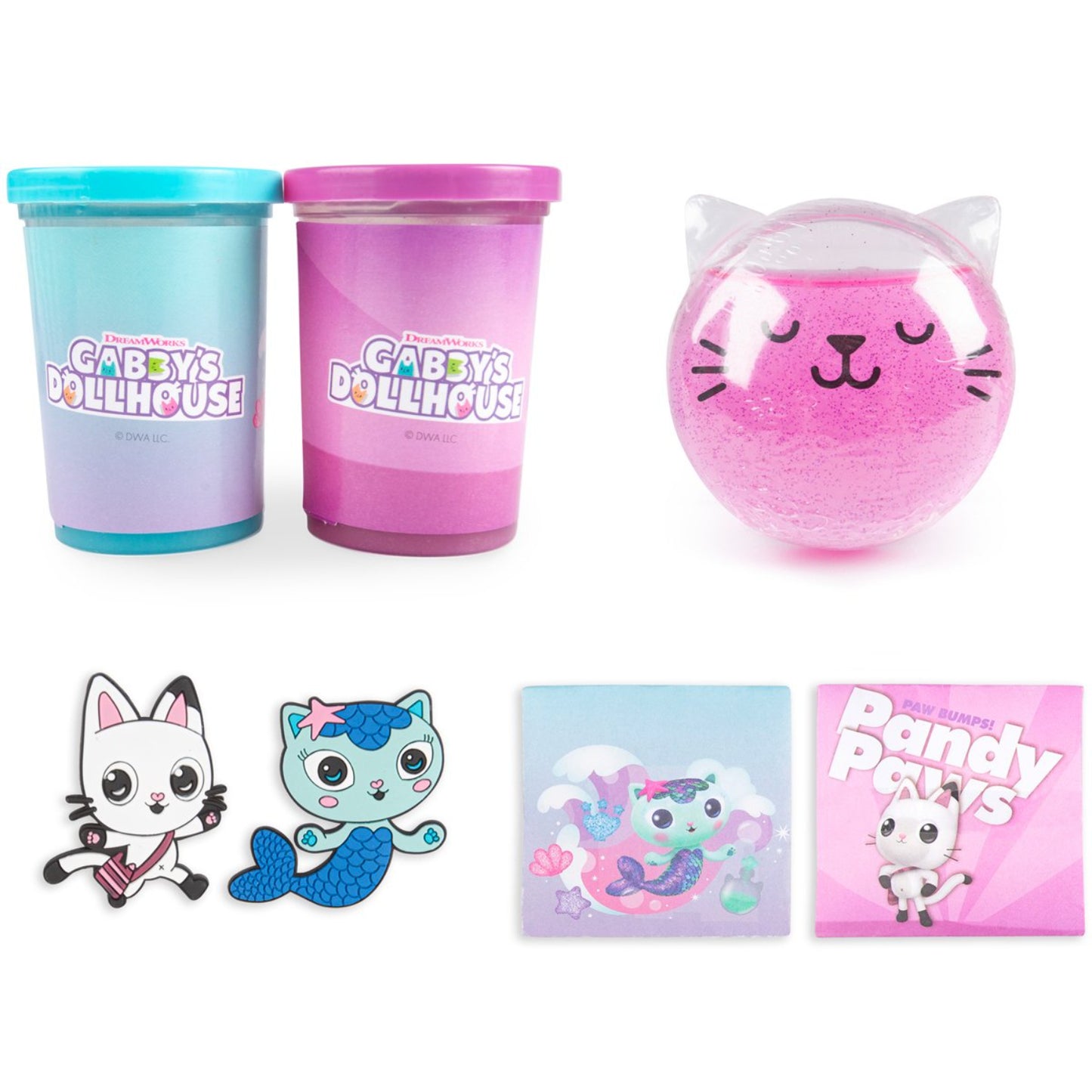 Gabbys Dollhouse Slime Mix It Set