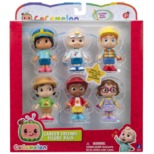 Cocomelon Career Friends Figure Pack